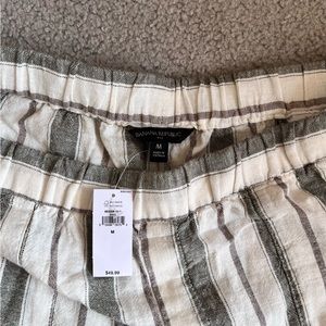 Banana Republic high waisted linen shorts